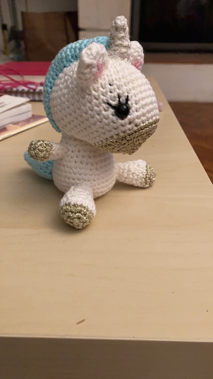 Licorne crochet